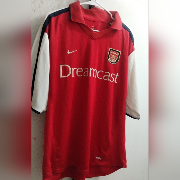 Nike Other - Nike Vinyage Arsenal 2002 Home Jersey